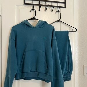 Oner Active Teal Hoodie and Joggers Set